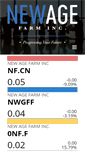 Mobile Screenshot of newagefarminc.com